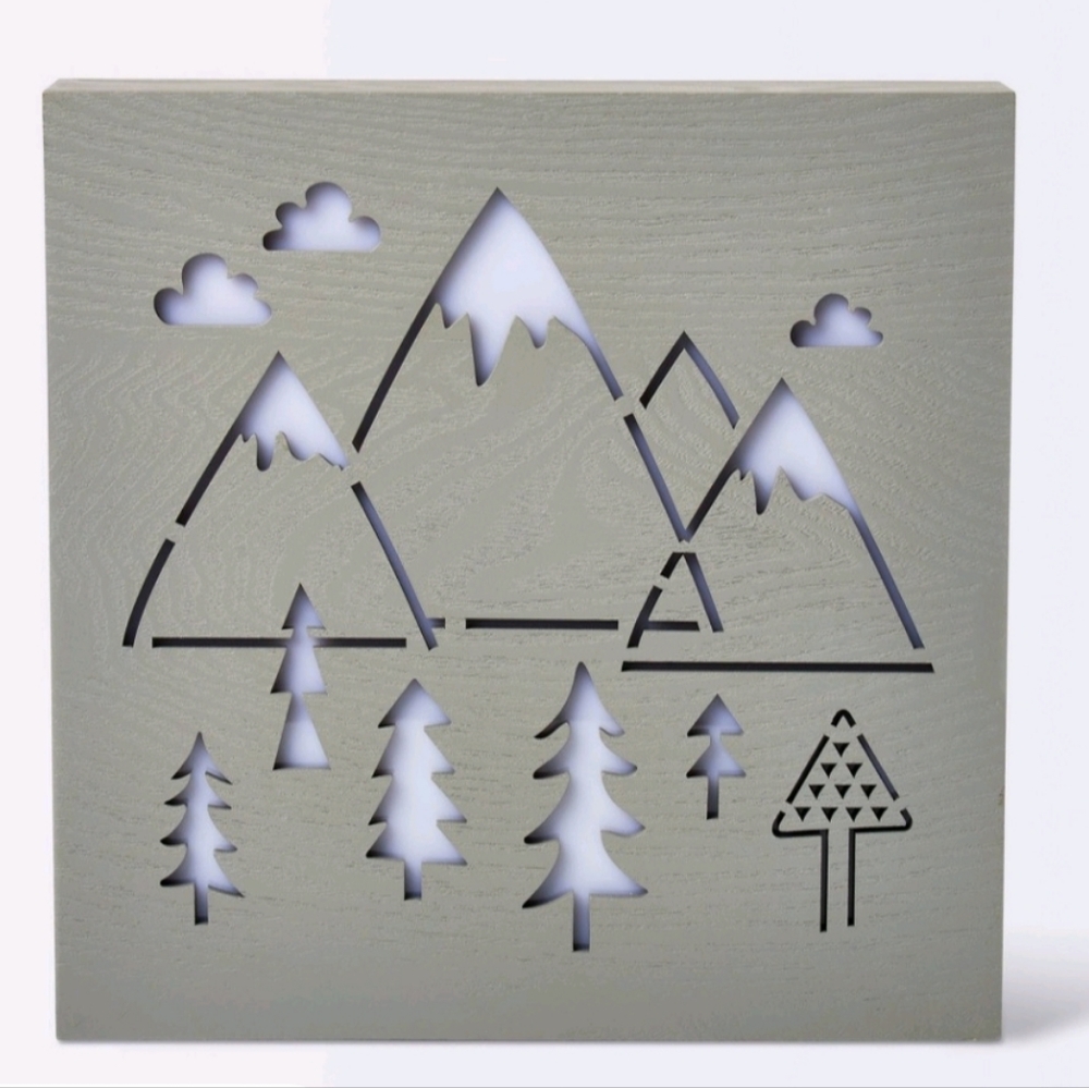 LED baby or child mountain night light